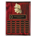 Fire Fighter Perpetual Plaque Award (18" X 24")